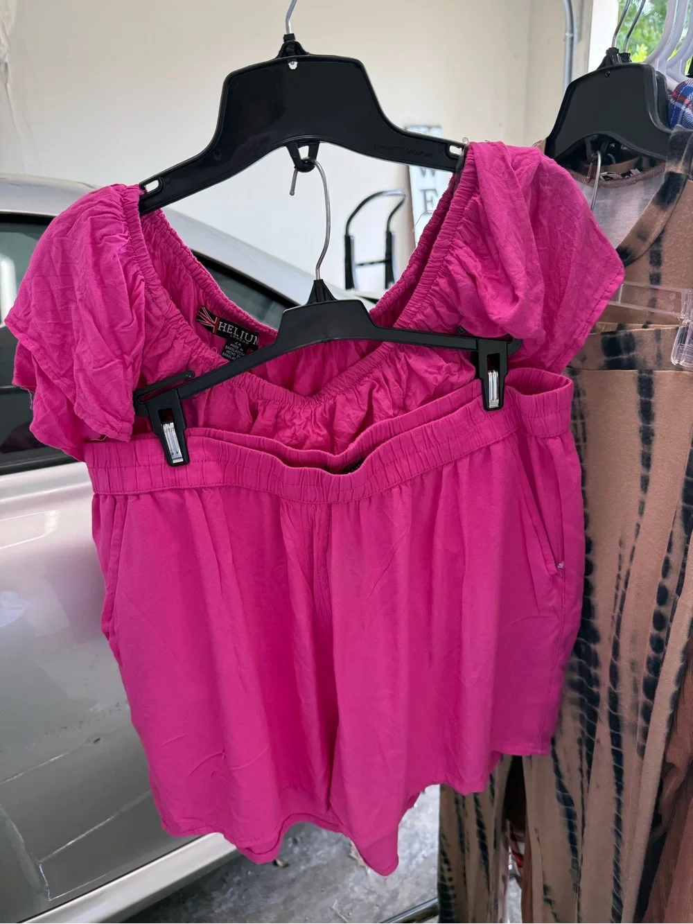 Helium Fuchsia Matching Set